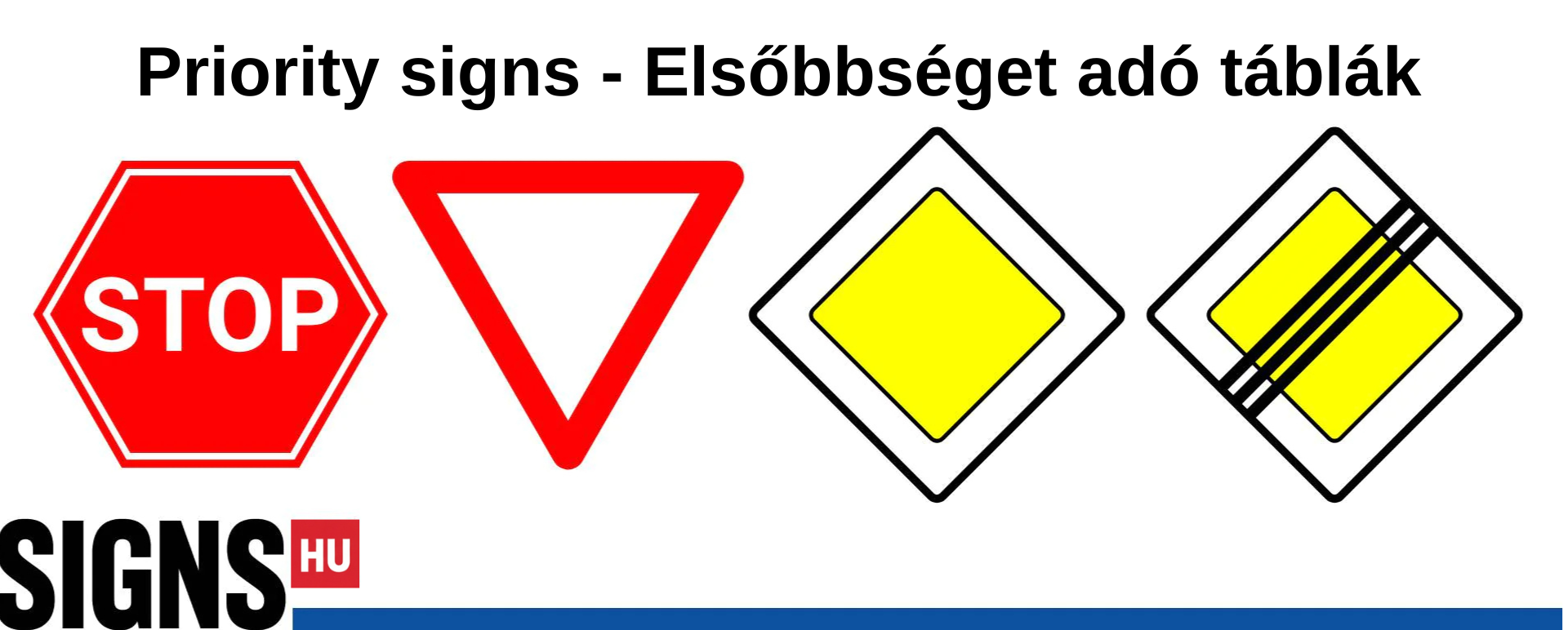 Priority signs